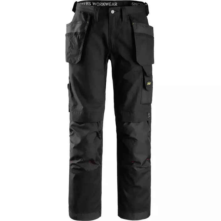 Snickers Canvas+ craftsman trousers, Black, large image number 0