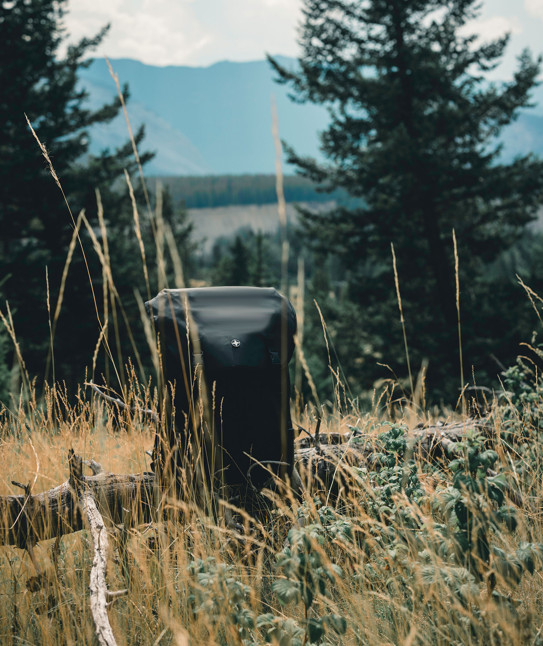 Swiss Peak 17" outdoor laptop backpack 20L, Black, Black, large image number 6