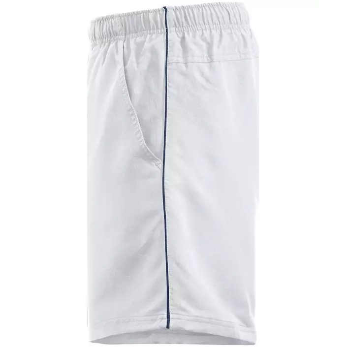 Clique Hollis sport shorts, White/Marine, large image number 3