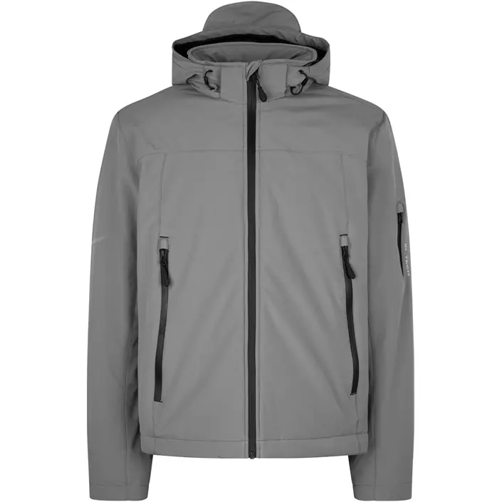 ID winter softshell jacket, Grey, large image number 0
