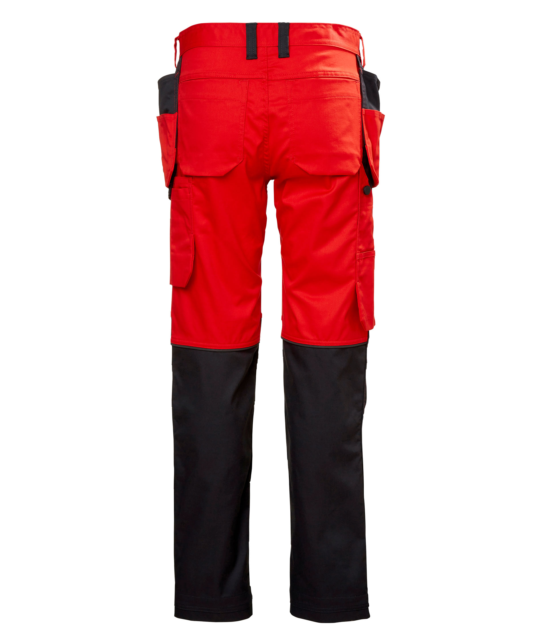 Helly Hansen Luna Light women's craftsman trousers, Alert red/ebony