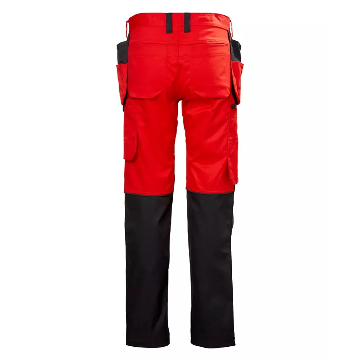 Helly Hansen Luna Light women's craftsman trousers, Alert red/ebony, large image number 1