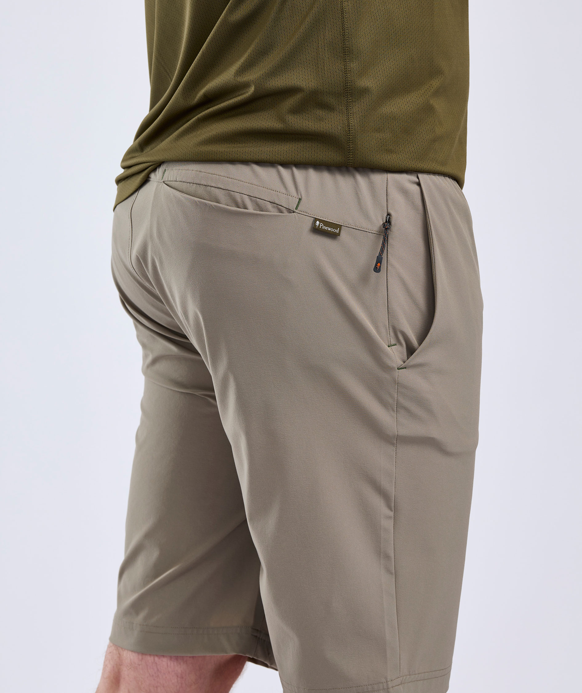 Pinewood Finnveden Sports Light shorts, Mole Brown, large image number 3