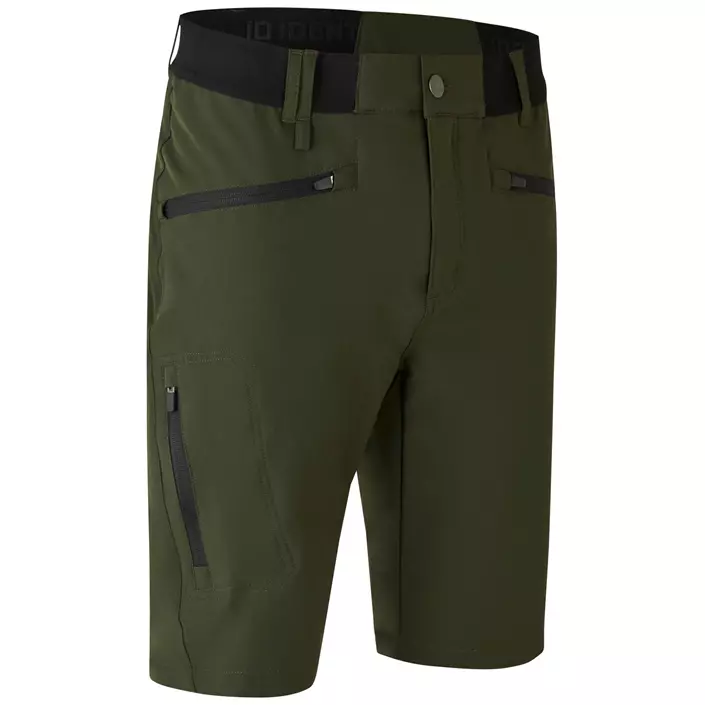 ID CORE stretch shorts, Olive Green, large image number 3