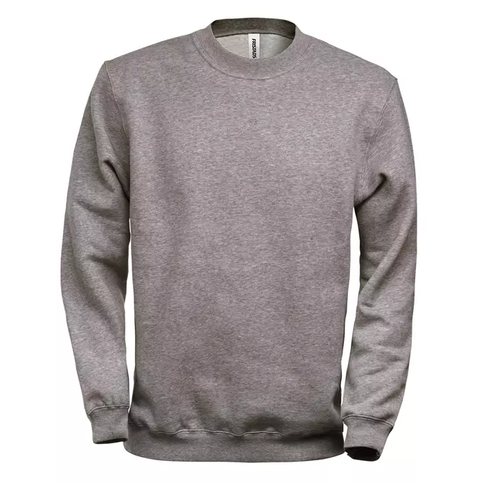 Fristads Acode classic sweatshirt, Grey Melange, large image number 0