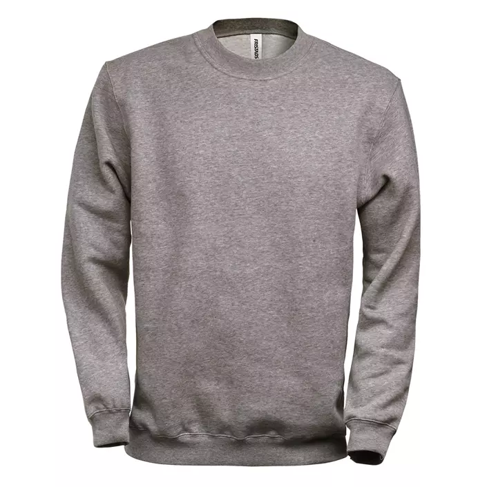 Fristads Acode classic sweatshirt, Grey Melange, large image number 0