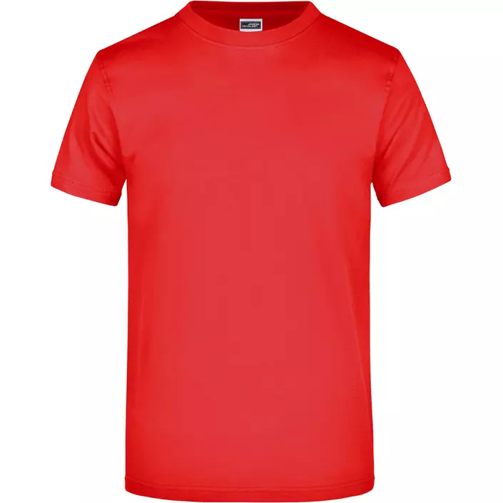 James & Nicholson T-shirt Round-T Heavy, Tomato, large image number 0