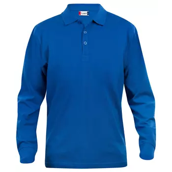 Clique Classic Lincoln long-sleeved polo, Royal Blue