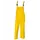 Elka Dry Zone PU rain bib and brace trousers, Yellow, Yellow, swatch