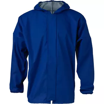 Elka Pro PU rain jacket, Cobalt Blue