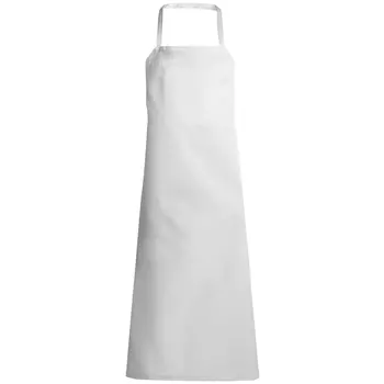 Kentaur wide bib apron, White