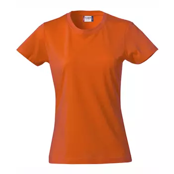 Clique Basic dame T-skjorte, Blood orange