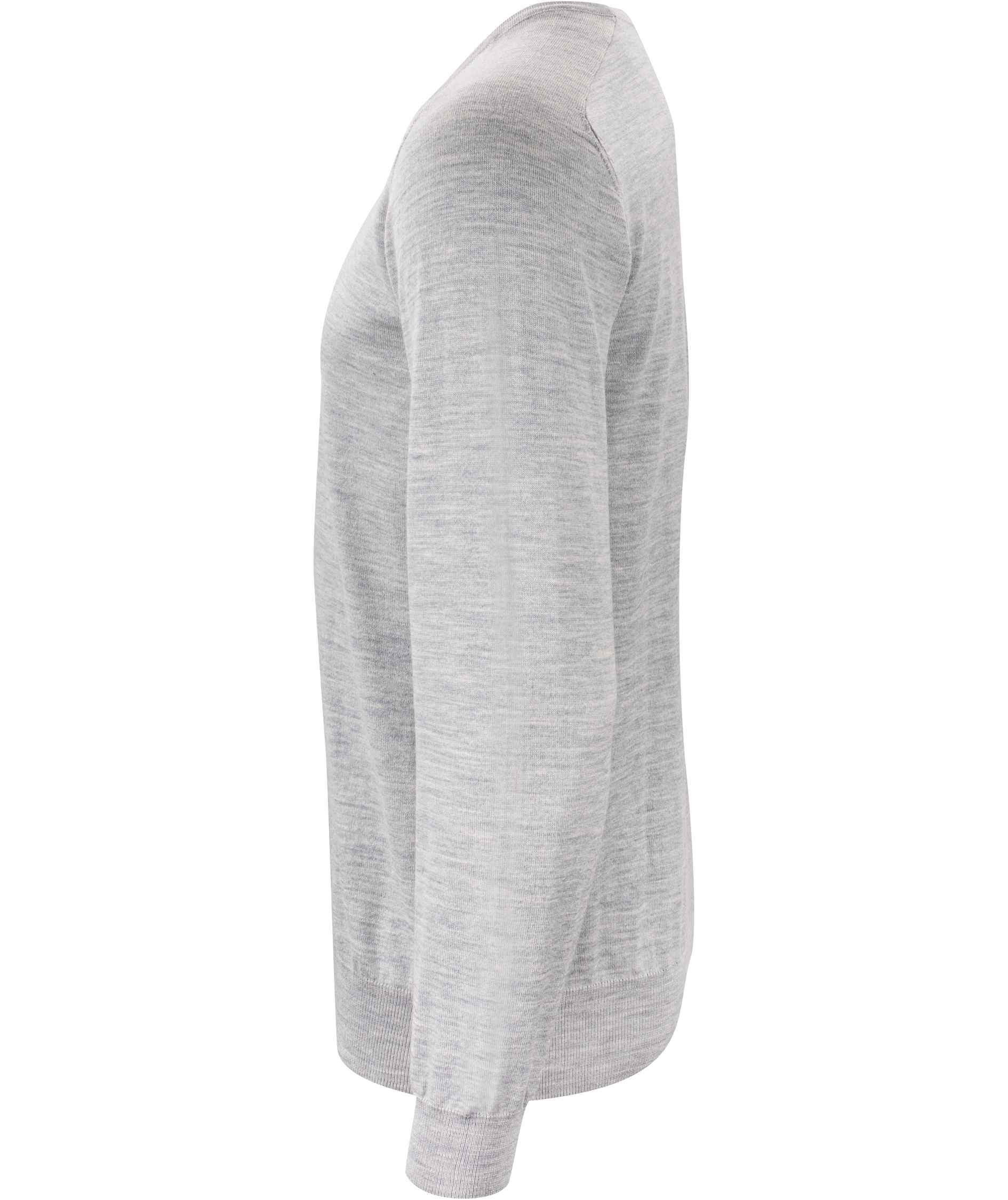 J. Harvest & Frost knitted pullover with merino wool, Light Grey Melange, large image number 3