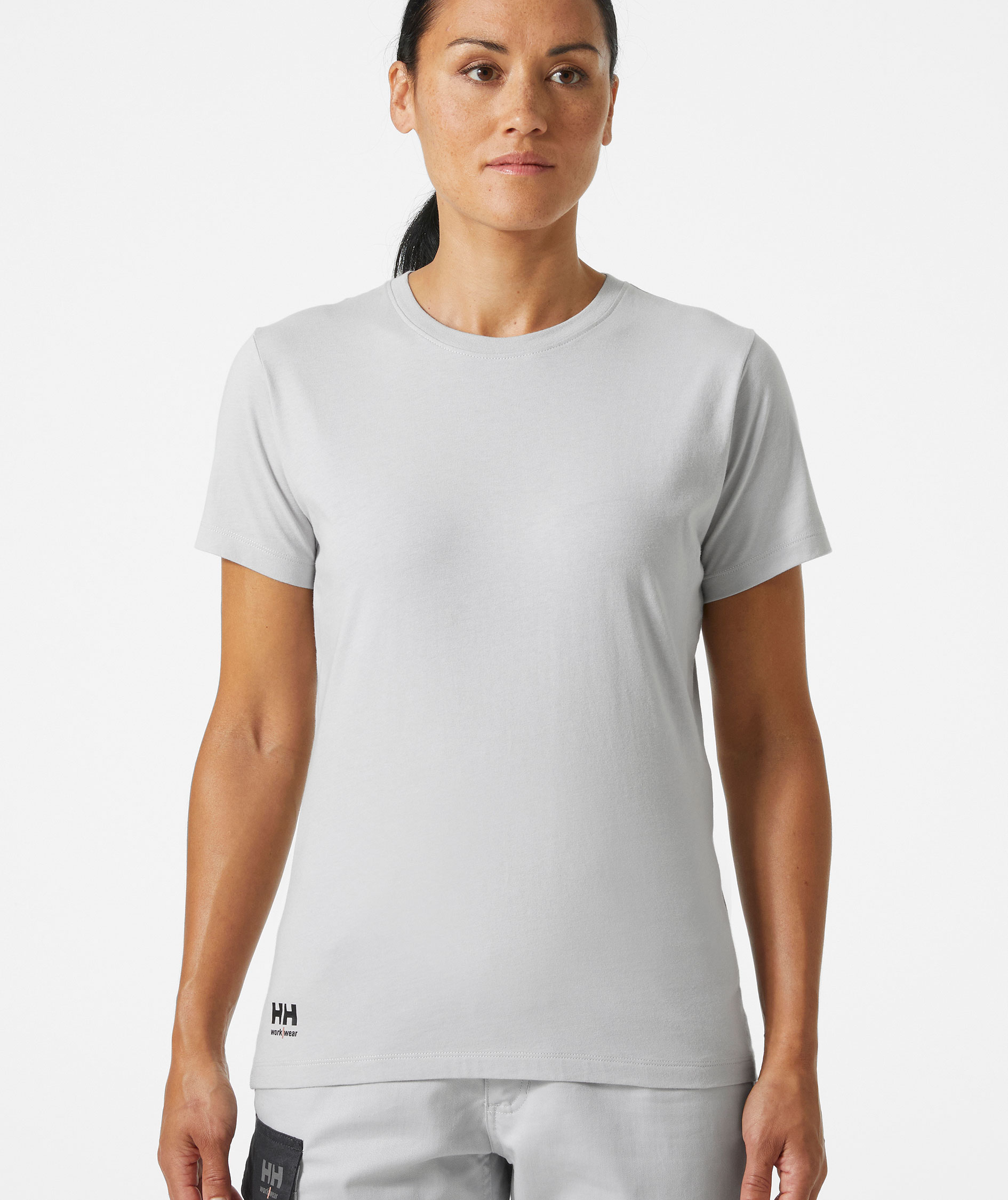 Helly Hansen Classic  women's T-shirt, Grey fog