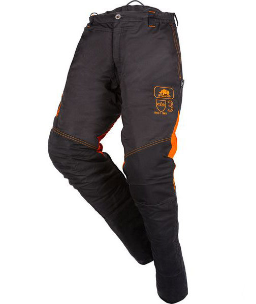 SIP BasePro s&aring;gskyddsbyxa, Antracitgr&aring;/Svart, large image number 1