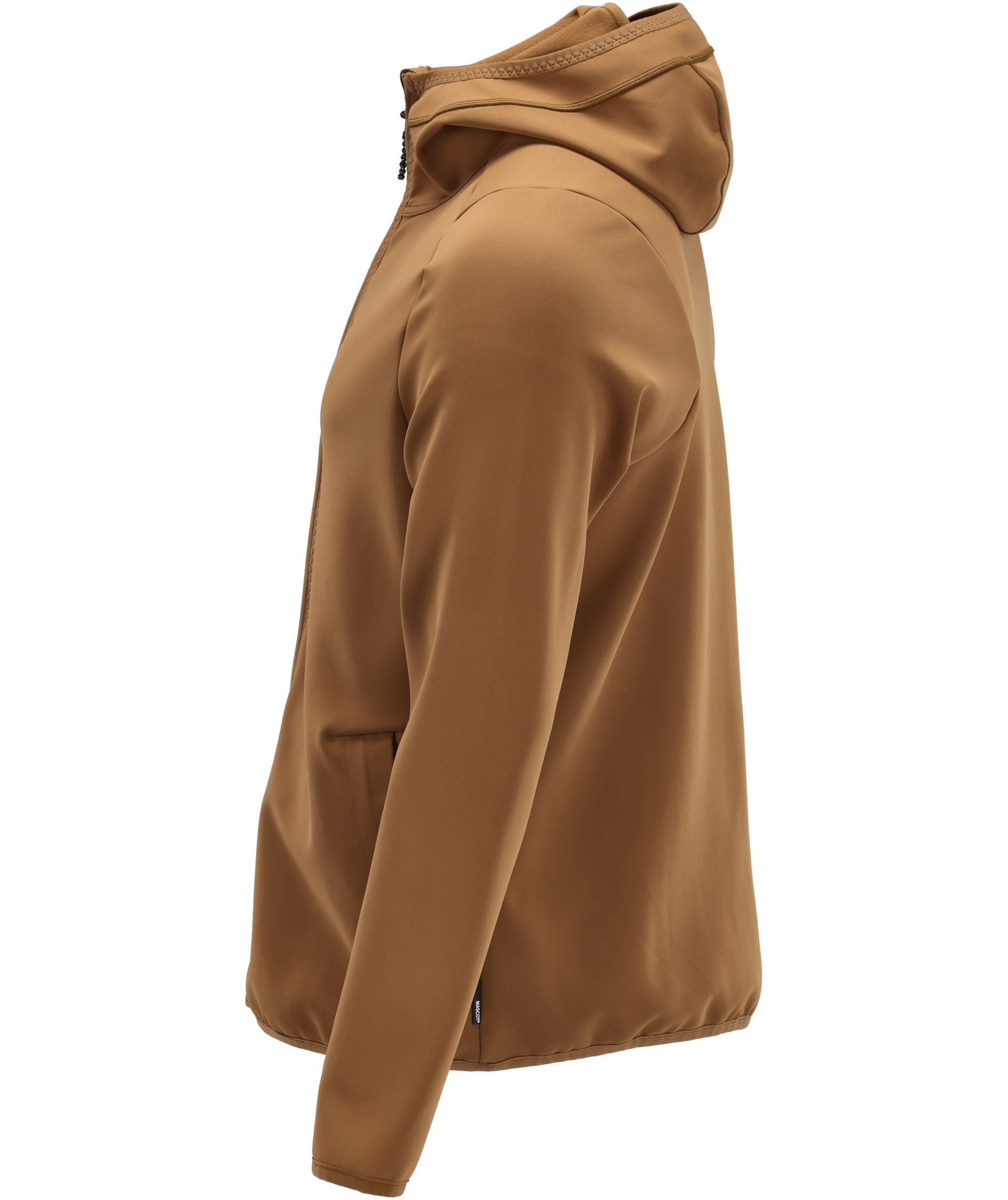 Mascot Customized fleecejakke, N&oslash;ddebrun, large image number 3