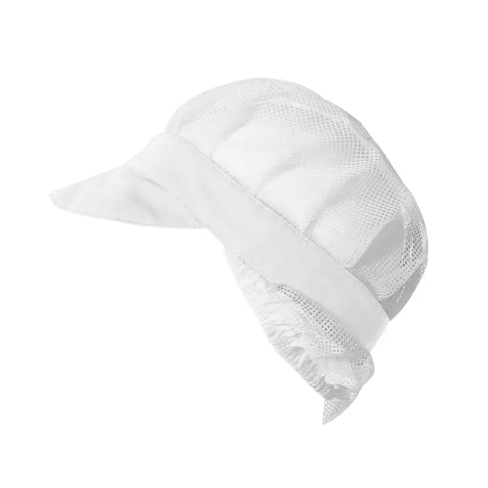 Kentaur HACCP cap with hair net, White, White, large image number 0