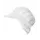 Kentaur HACCP cap with hair net, White, White, swatch