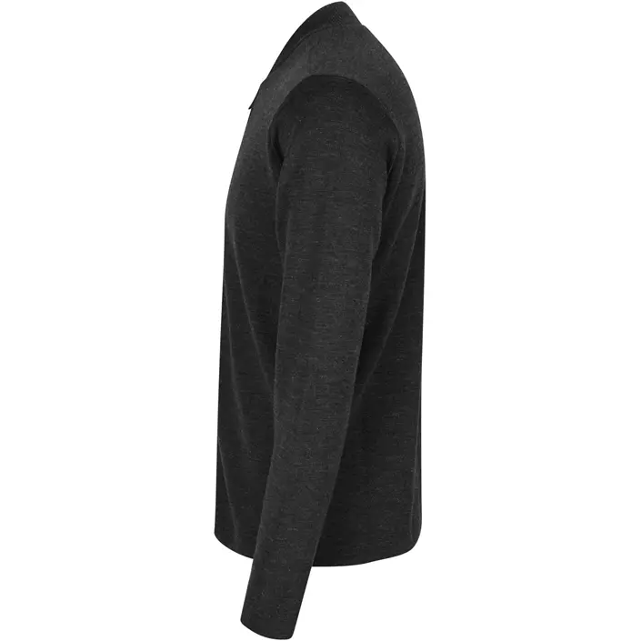 ID knitted cardigan, Anthracite Grey Melange, large image number 2
