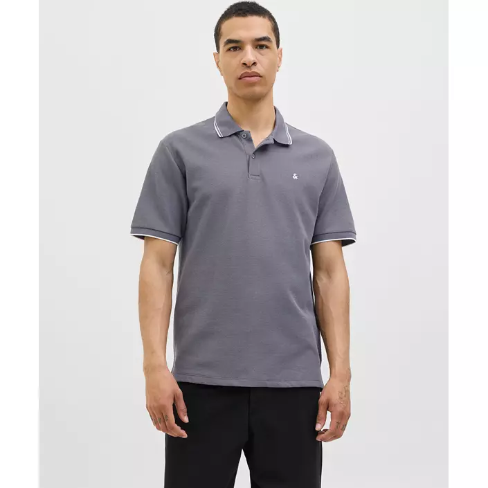 Jack & Jones JJEAUSTIN Poloshirt, Castlerock, large image number 1