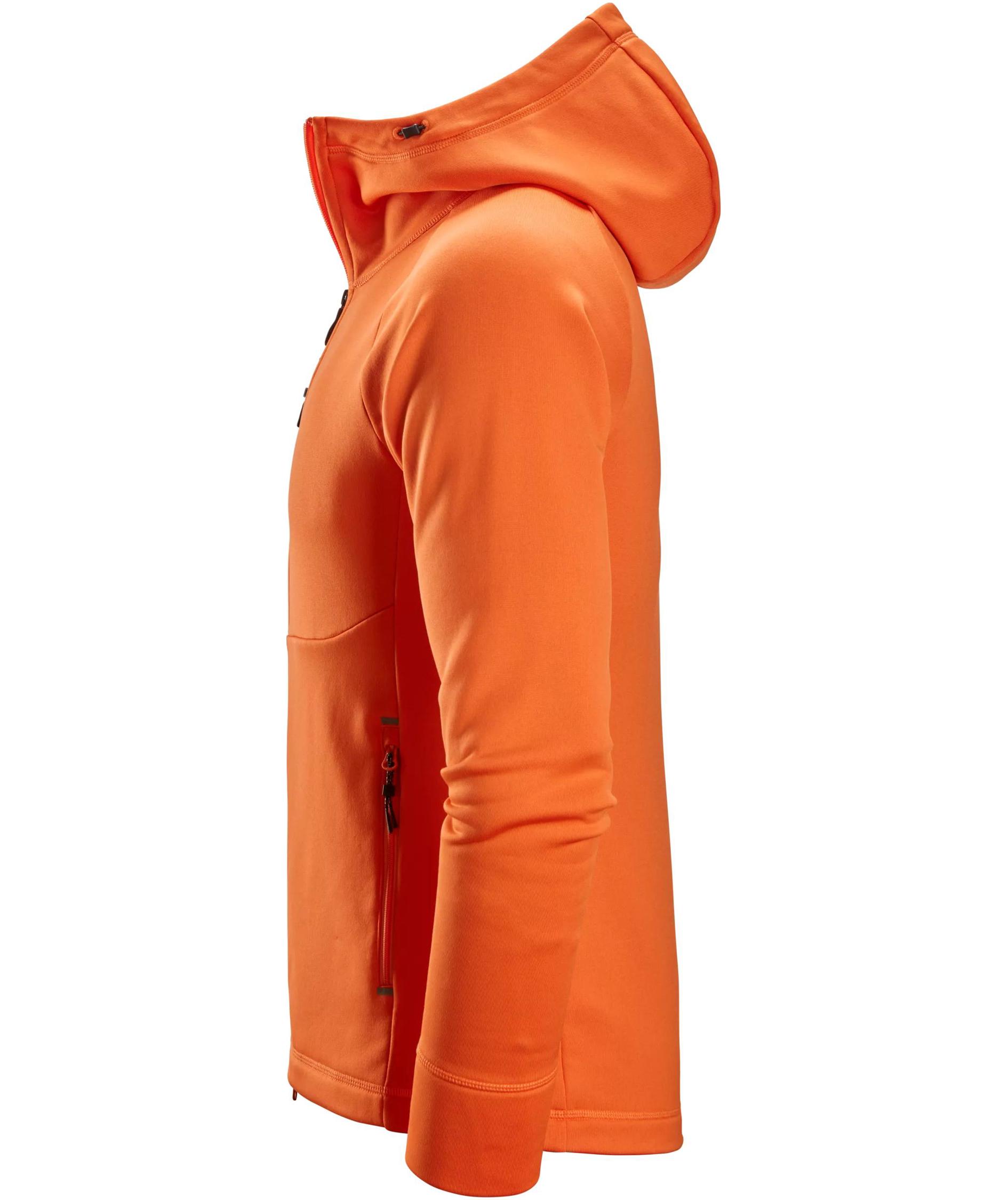Snickers Flexiwork Polartec&reg; Hoodie mit Rei&szlig;verschluss 8026 full stretch, Warm Orange, Warm Orange, large image number 5