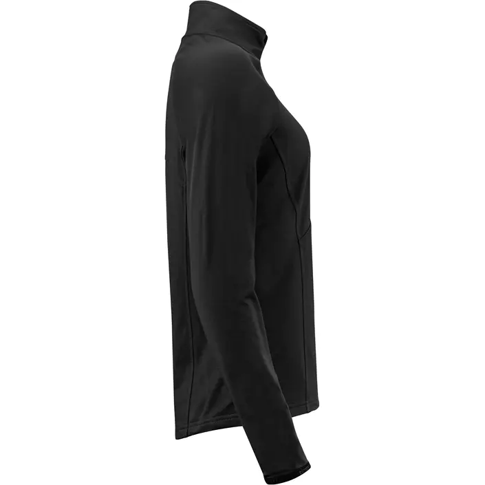 Cutter & Buck Adapt Half-zip women's sweatshirt, Black, large image number 2