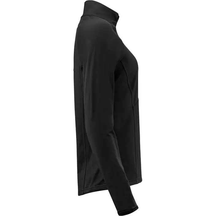 Cutter & Buck Adapt Half-zip Damen Sweatshirt, Black, large image number 2