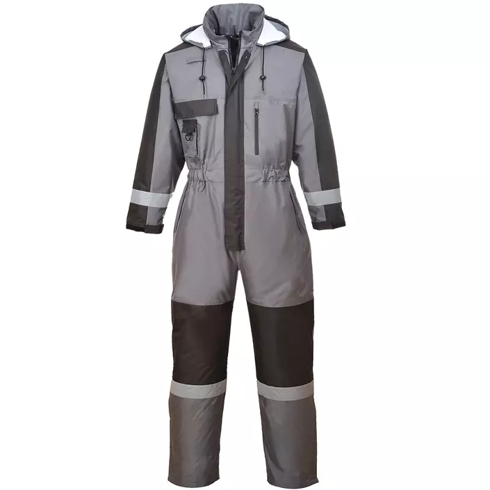 Portwest winter coverall, Grey, large image number 0