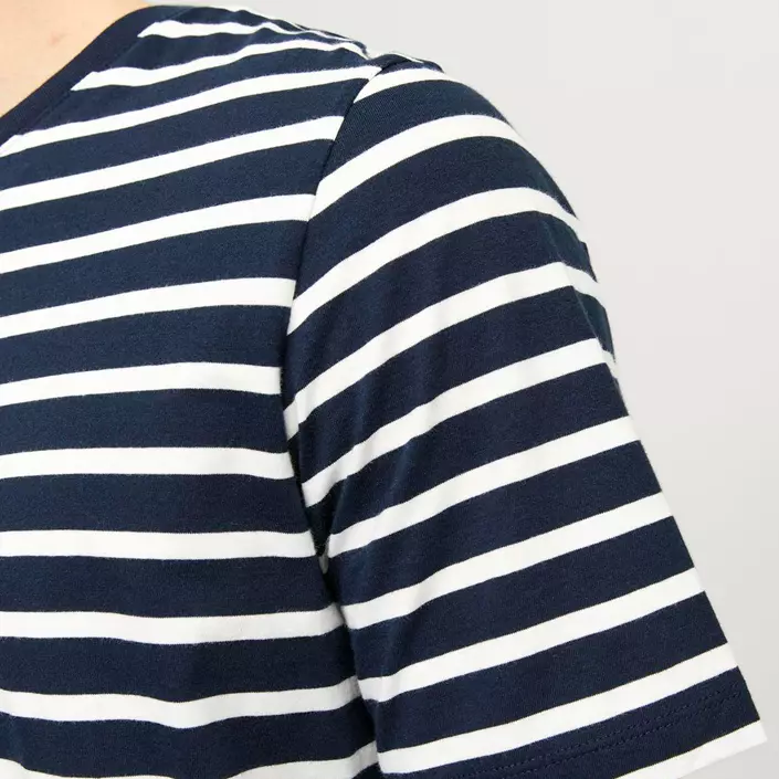 Jack & Jones JJEORGANIC Basic T-shirt, Navy Blazer/Cloud Dancer, large image number 4