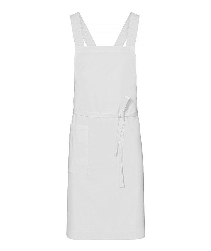 Segers 4577 bib apron, White, White, large image number 2