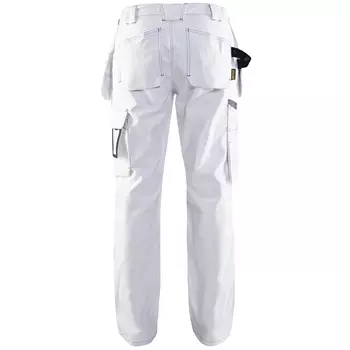 Blåkläder women's craftsman trousers, White/dark grey