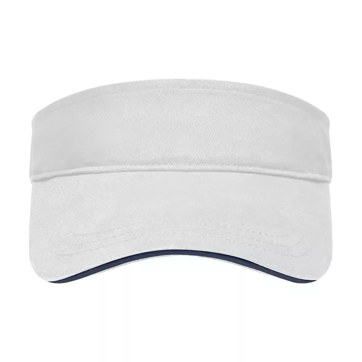 Myrtle Beach Sandwich solskygge, White/Navy, White/Navy, large image number 0