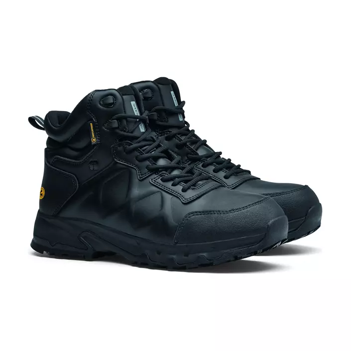 Shoes For Crews Callan Mid sikkerhedsstøvletter O6, Black, large image number 4