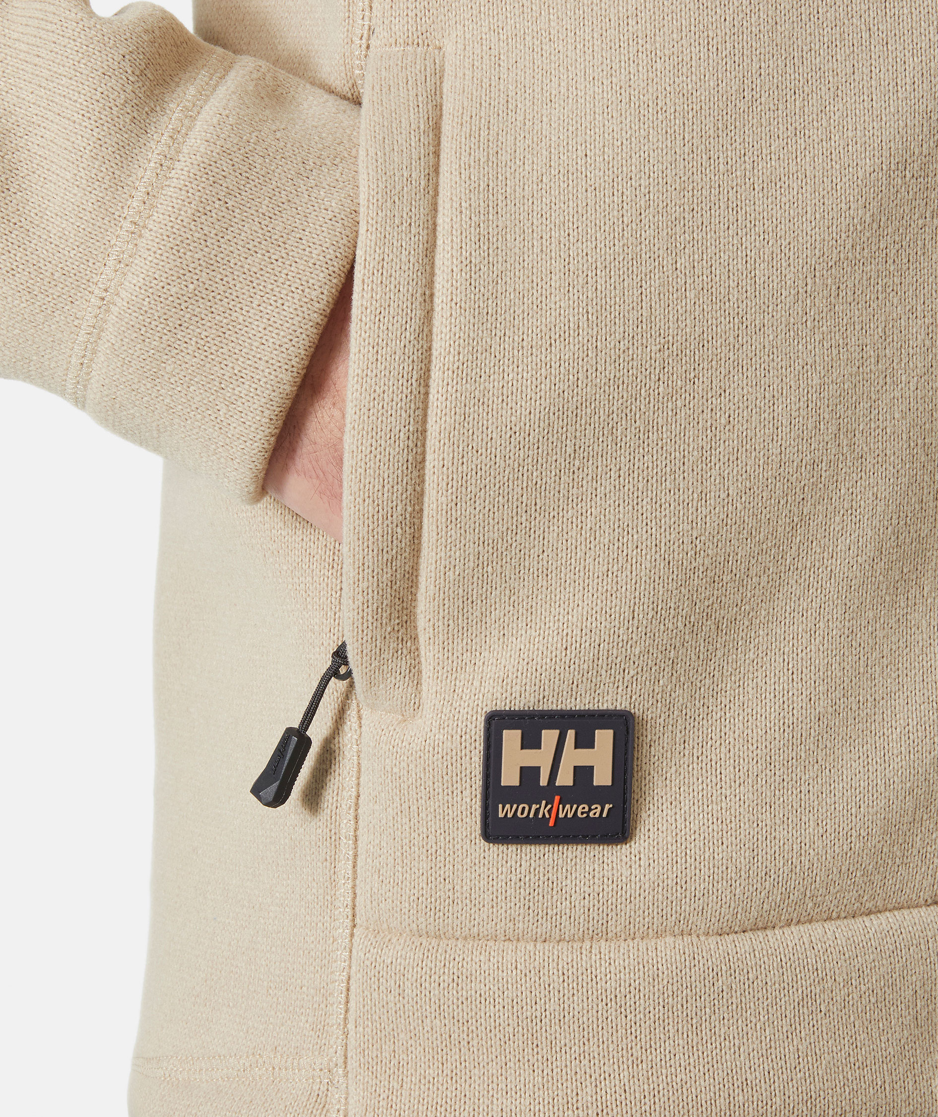 Helly Hansen Kensington fleece jacket, Sand/Ebony, large image number 5