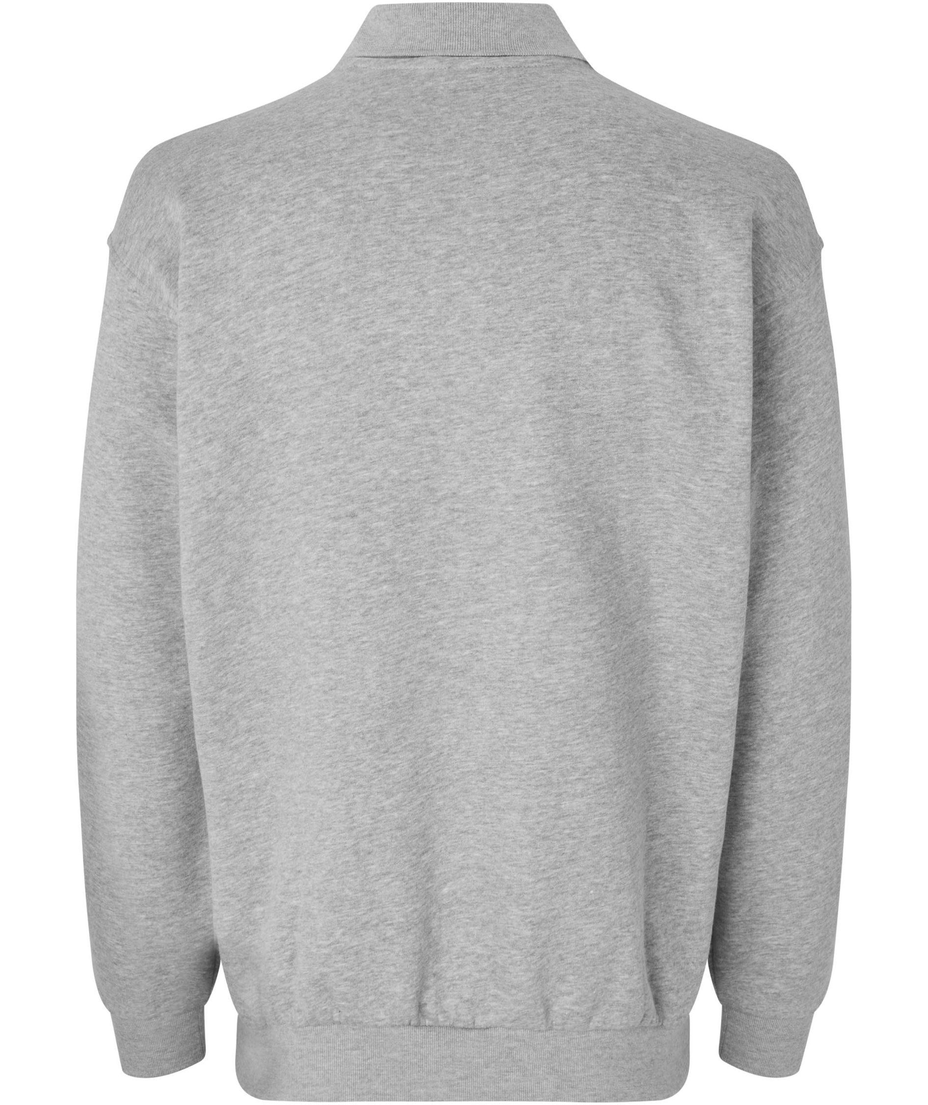 ID Game long-sleeved Polo T-shirt, Grey Melange