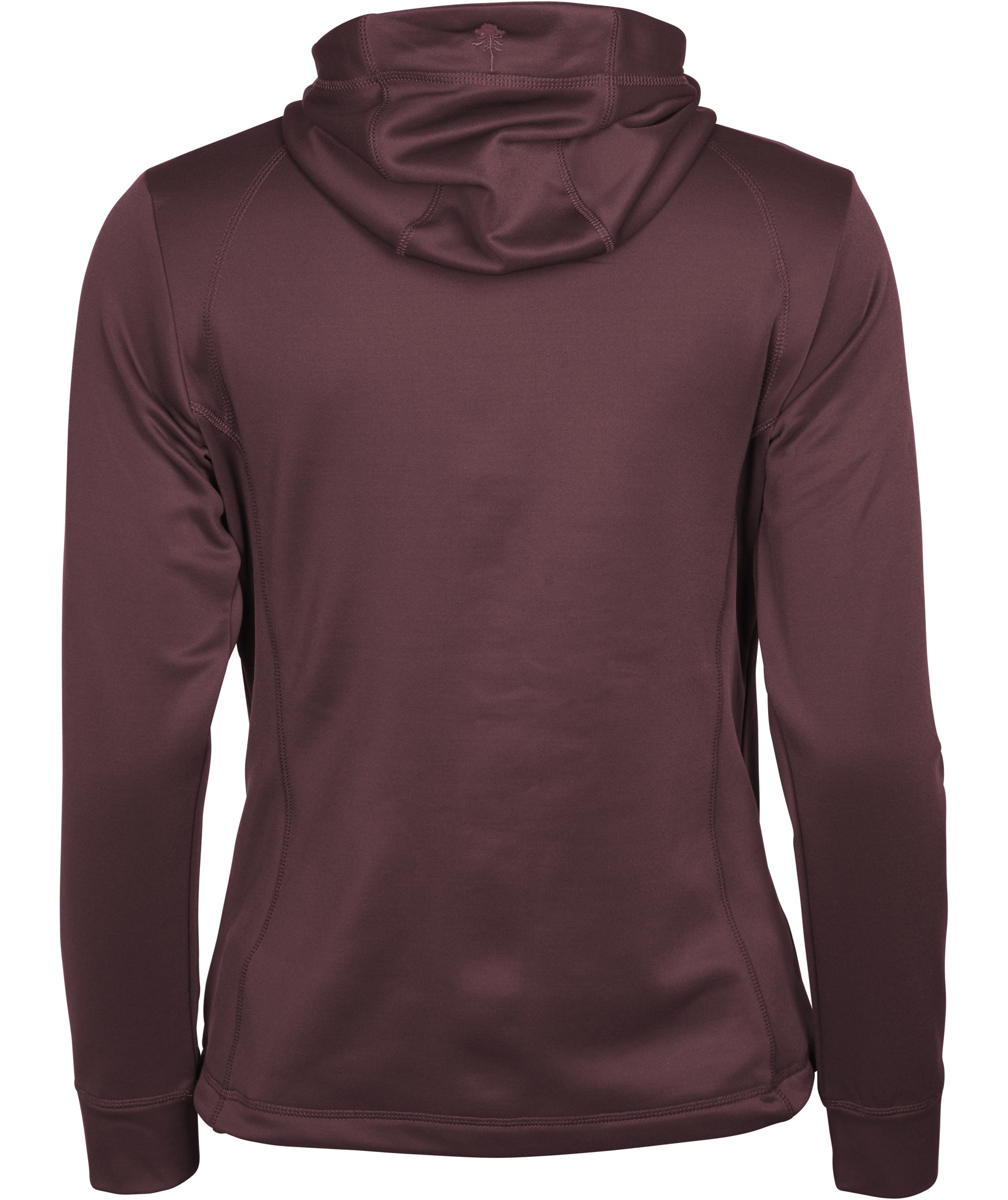 Pinewood Finnveden dame fleecejakke, Earth Plum, large image number 2