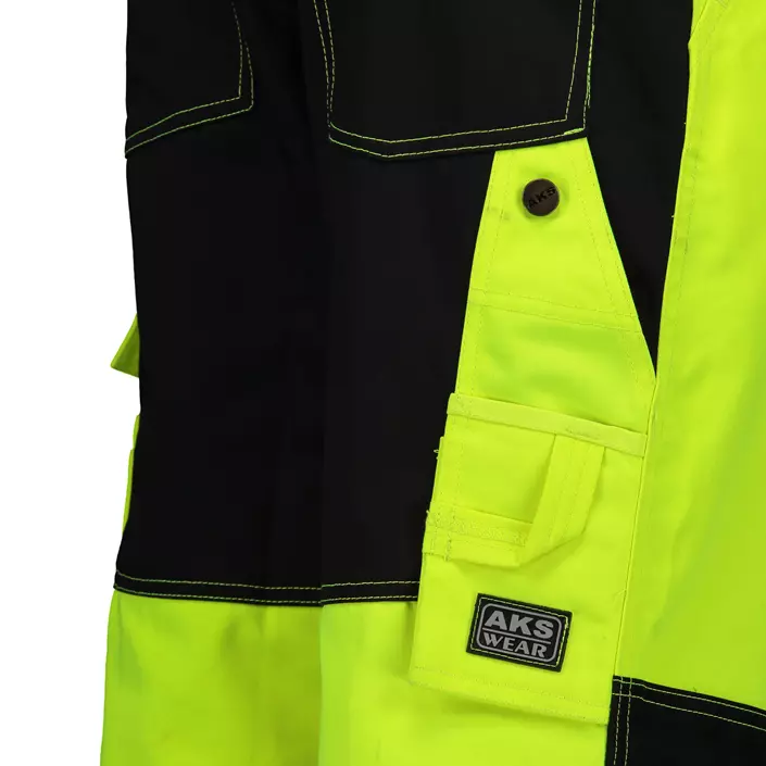 NWC arbeidsbukse, Hi-vis Gul/Svart, large image number 2