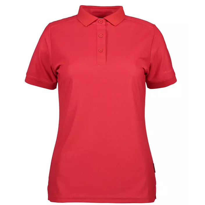 GEYSER women's functional polo shirt, Red, large image number 0