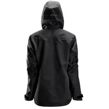 Snickers AllroundWork women's waterproff shell jacket, Black
