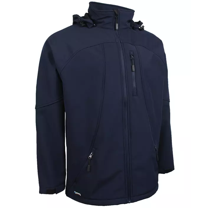 Lyngsoe ​softshell jacket, Marine Blue, large image number 0