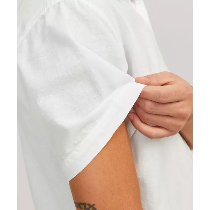 Jack & Jones JJESUMMER kortermet skjorte, White, large image number 4