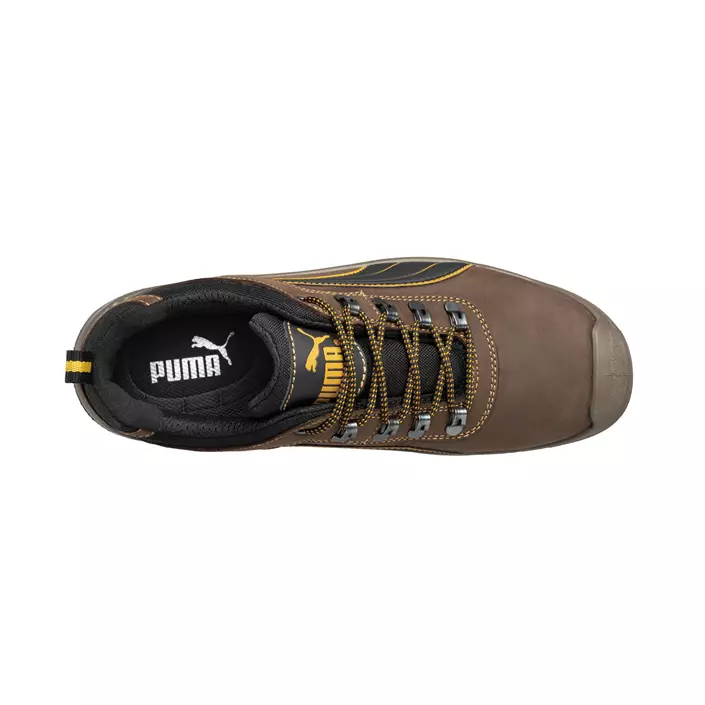 Puma Sierra Nevada Low safety shoes S3, Brown, large image number 3