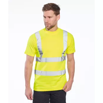Portwest T-shirt, Hi-Vis Yellow
