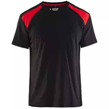 Blåkläder Unite T-Shirt, Schwarz/Rot