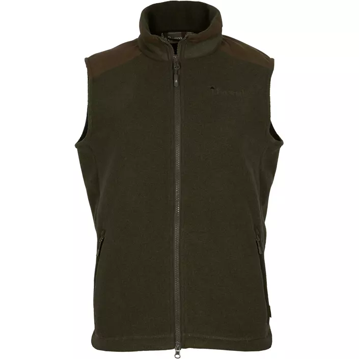 Pinewood Småland Forest dame fleecevest, Hunting Green, large image number 0