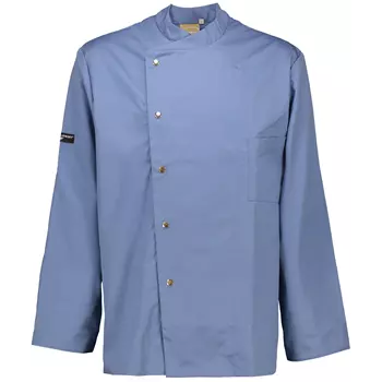 Karlowsky Lars chefs jacket, Grey/Blue