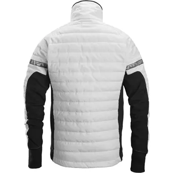 Snickers AllroundWork 37.5® insulator jacket 8101, White/black