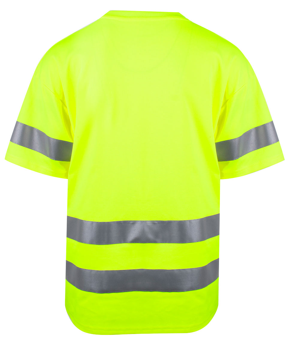 YOU Landskrona T-shirt, Hi-Vis Yellow, large image number 2