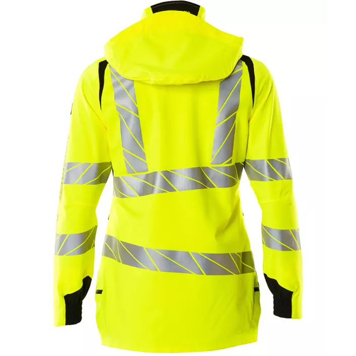 Mascot Accelerate Safe women's shell jacket, Hi-vis Yellow/Black, large image number 1