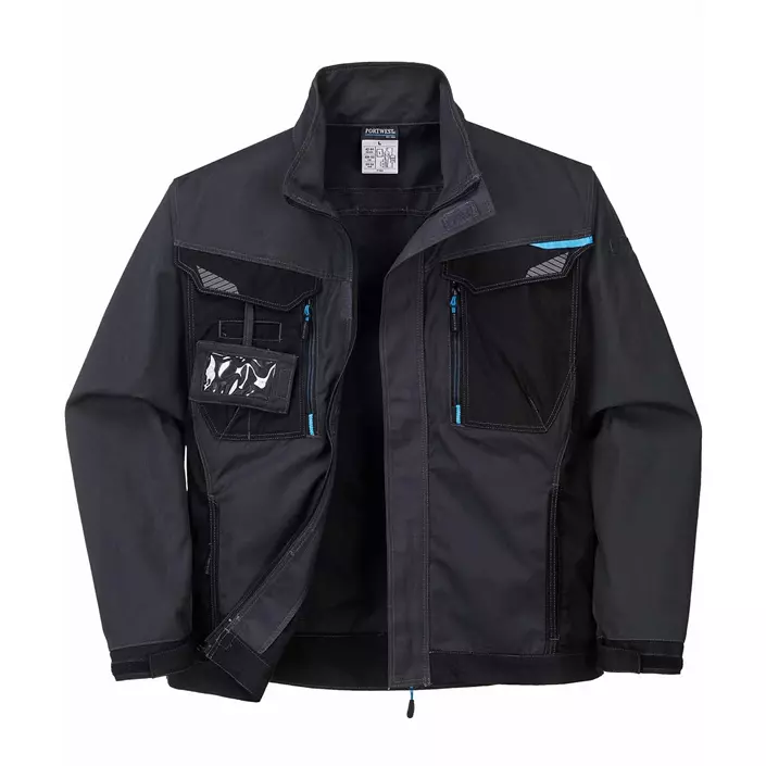 Portwest WX3 work jacket, Metal Grey, large image number 4